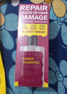 ARATA SUPER SHAMPOO NEW SEALED