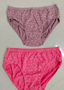 Multi Colour Cotton Panty For Woman