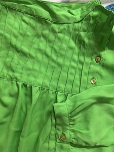 Green Tunic Top