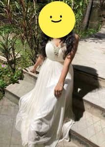 White Formal Gown