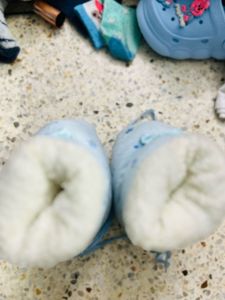 Baby Blue Booties