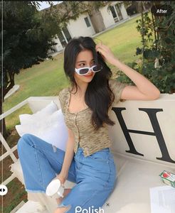 New With Tag Korean Premium Cute Crop Top