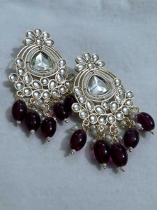 Elegant Kundan Earrings- BRAND NEW 🌟