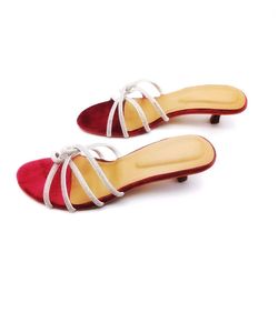 Maroon Sandals
