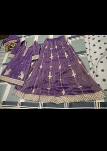 Heavy Embroidery Short Kurti With Skirt Dupatta
