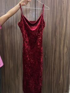 Split Slip Dress