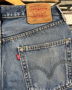 Vintage Levi’s 501 Distress Paint Splatter Jeans