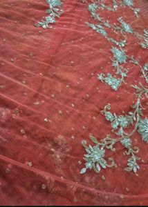 designer heavy netted saree