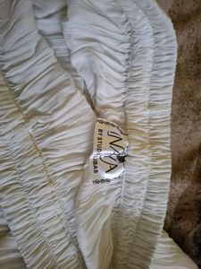 Rangmanch XL A-Line Linen Kurta And Inaya Palazzo