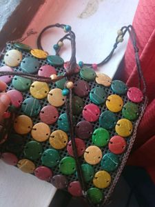 Stylish Goan Chic Breaded Sling bag✨🌹🎀