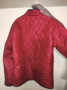 Red Quilted Jacket