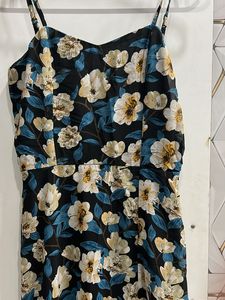 Floral Print Maxi Dress