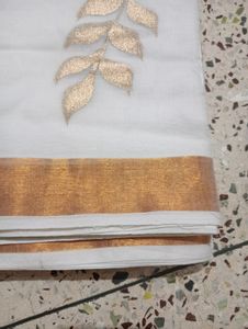 Hand Painted Handloom Saree