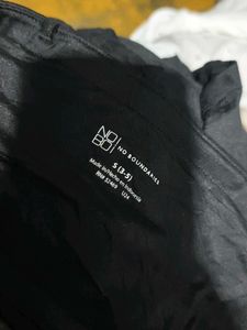 142311. Black Bandeau Style Top