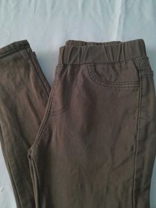 Winter Wear Olive Green Pants