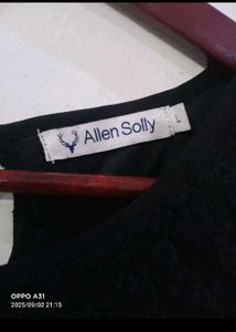 allen Solly beautiful Black Dress