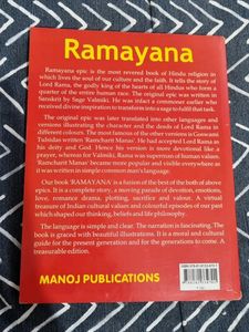 Ramayana and Mahabharata Two Books .