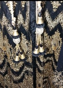 Beautiful Black Heavy Lehanga