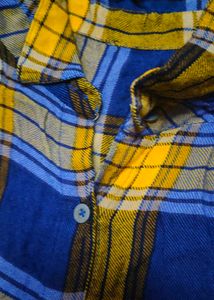 Pure Cotton Multi Colour Crop Type Shirt