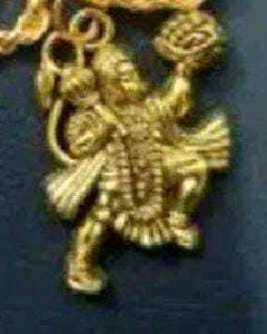 Hanuman ji Pendant Necklace