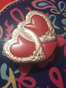 Vintage Heart Trinket Box