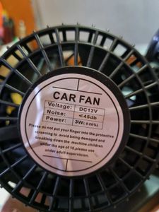 Dual Car Fan BLDC Rotor Motor Excellent Air Flow