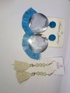 Statement Fringe & Tassel Earring Set