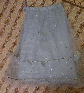 Sparkling BabyBlue Lehenga Choli Set for *KIDS*