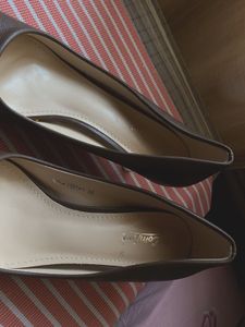 Brown Pointed-Toe Heels