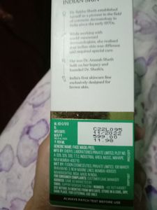 Dr Seth chemical peeling