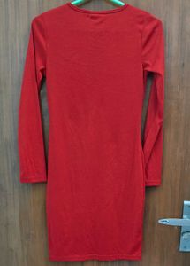 Red Bodycon Mini Dress