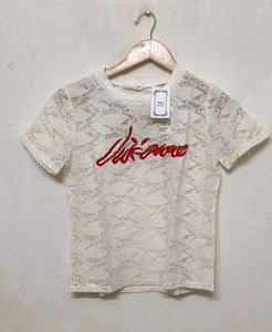 Trendy New Lace Detail Top