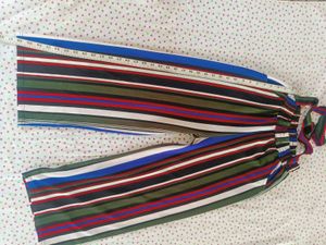 Striped Wide Leg Pants