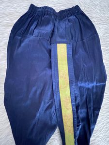Boy Green &amp; Blue Dhoti Set