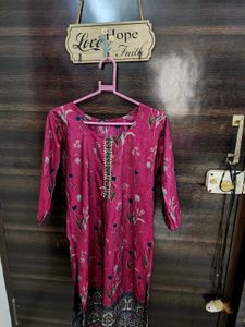 Floral Print Kurta