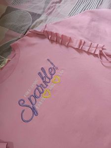 Baby Pink Graphic Sweatshirt - Cozy Cotton Blend