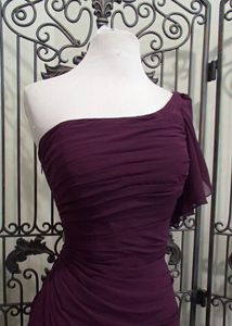 Elegant One-Shoulder Gown