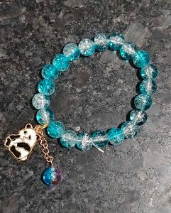 Beaded Panda Bracelet