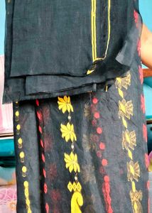 Elegant Black Saree