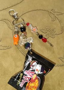 samyang ramen keychain