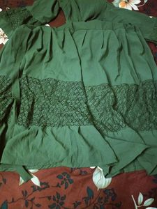 Elegant Green Maxi Dress