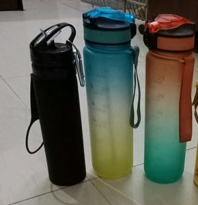 Motivational Water Bottles (Set of 3)