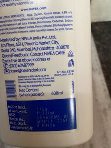 Nivea Aloe Hydration Body Lotion