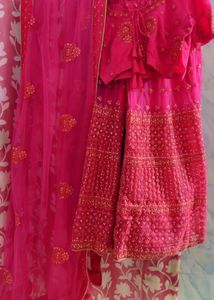 Pink Indian Wedding Outfit