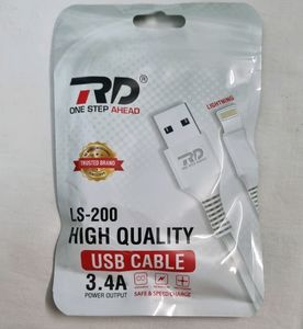 Rd Usb To LIGHTNING Cable Brand New Sealed Pack.