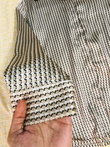 Patterned satin Shirt
