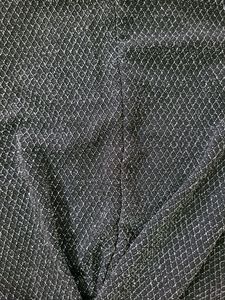 Black Shimmer Crop Top