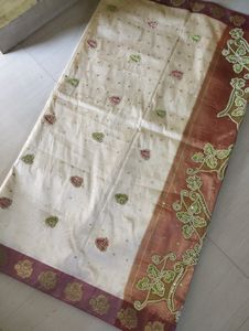 Beautiful Saree With Stiched Blouse