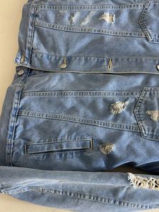 Denim Embroidered Jacket