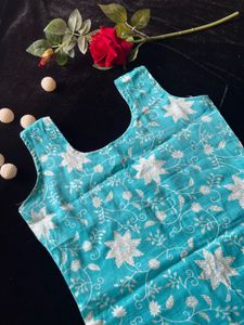 Floral Print Kurta